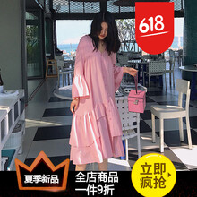 百變造型，純色連衣裙拯救微胖