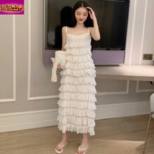 優(yōu)雅吊帶裙，讓你變身浪漫女神