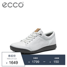 愛步（ECCO）男士白色15061401002 40