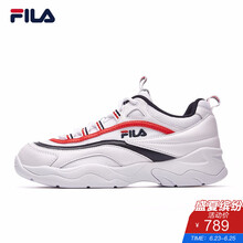 斐樂（FILA）跑步鞋集團(tuán)白/火紅-WR 