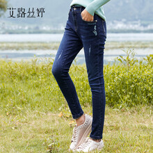 艾路絲婷   女 長(cháng)褲 牛仔褲