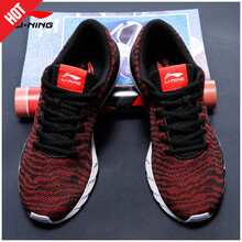 李寧（LI-NING）跑步鞋新基礎(chǔ)黑/李寧紅 39
