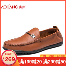 奧康（Aokang）男士棕色171335033 38