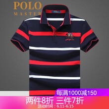 MASTER POLO 短袖 男士T恤 MC926紅色 