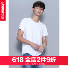 JASONWOOD 短袖 男士T恤 白圓領(lǐng)色 