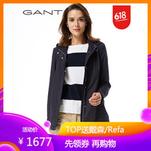 GANT 連帽 長袖 女 短外套 
