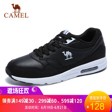 駱駝（CAMEL）跑步鞋黑色 女款/A73318610 