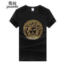 卡梵黎（kafanli） 短袖 男士T恤 黑金 