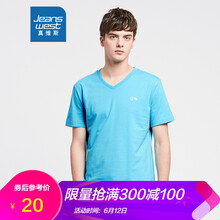 真維斯（Jeanswest） 短袖 男士T恤 2620 水藍色 