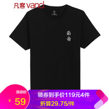 凡客誠(chéng)品（VANCL） 短袖 男士T恤 南帝 黑 