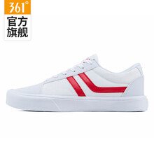 361度板鞋361度白/活力紅 44，39，40，41，42，43