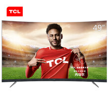 tcl48吋曲面電視