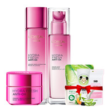 歐萊雅（LOREAL）套裝/禮盒控油平衡，細致毛孔，舒緩鎮(zhèn)靜，保濕，深層清潔，補水