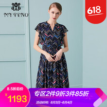 時尚簡約條紋裙，微胖妹子的福音