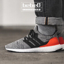 阿迪達(dá)斯（Adidas）跑步鞋19款雪花灰紅DB2834 41