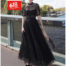 時(shí)尚印花連衣裙，穿出優(yōu)雅小仙女