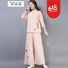 元素,棉麻,居士服,流行,趨勢,新款,樣式