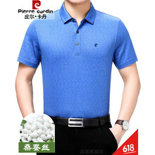 皮爾卡丹（pierrecardin） 短袖 男士T恤 56-02H591蘭色 