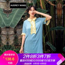 撞色連衣裙，打造浪漫女神