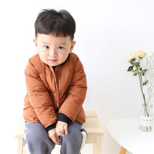 男童毛呢棉衣