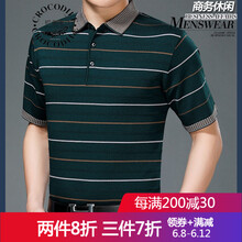 鱷魚恤（Crocosport） 短袖 男士T恤 3001綠色 