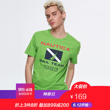 諾帝卡（NAUTICA） 短袖 男士T恤 嫩綠色 3MS 