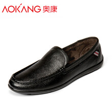奧康（Aokang）男士黑色加絨款185039036 40