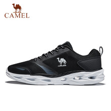 駱駝（CAMEL）跑步鞋黑色 男款A(yù)812318425 