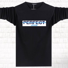 晛茗威（XIANMINGWEI） 長(zhǎng)袖 男士T恤 黑色 PE 4XL，5XL，L，M