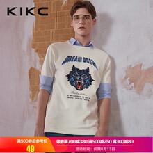 KIKC 短袖 男士T恤 02款白色 