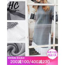 Hcollection  拼接，撞色，綁帶 連衣裙