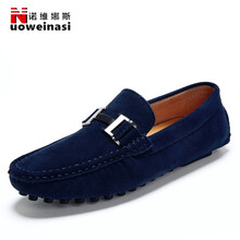 諾維娜斯（Nuoweinasi）男士深棕-絨面款 40
