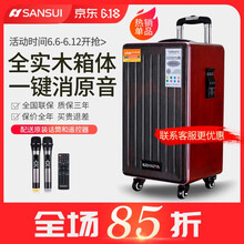 山水（SANSUI）  音箱/音響 SG4-12+2只無(wú)線話筒