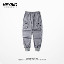 HEYBIG 修身褲 嘻哈風(fēng)格 男士牛仔褲