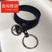 曲線美，高腰修身牛仔褲顯瘦