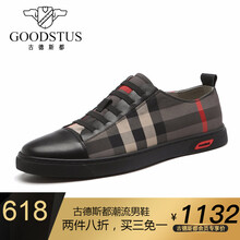古德斯都（GOODSTUS）男士黑咖 38