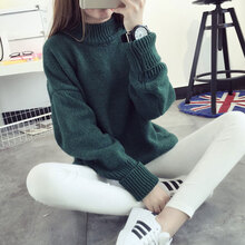 墨綠色毛衣女