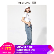 開水洗牛仔褲