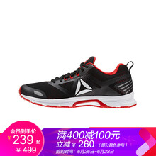 Reebok跑步鞋CN5333-白/黑色/紅 
