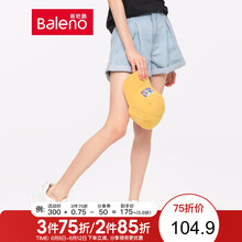 班尼路（Baleno） 高腰 燈籠褲 女 短褲 牛仔褲