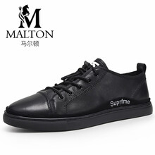 馬爾頓（MALTON）男士黑色 