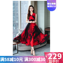 浪漫印花長裙，打造優(yōu)雅女人味