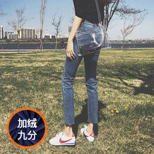 時尚牛仔小腳褲，讓你告別臃腫
