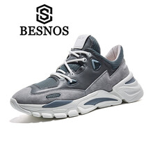 俾斯諾斯（BESNOS）男士灰色 44，38，39，40，41，42，43