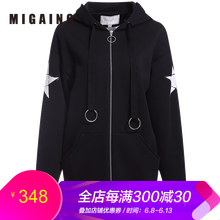 曼婭奴（MIGAINO） 連帽 長袖 女 短外套 