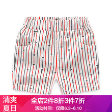 兒童印花短褲