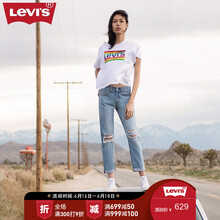 Levi's 自然腰 靴褲 女 長褲 牛仔褲