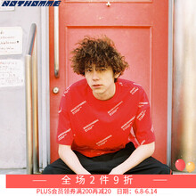NOTHOMME 短袖 男士T恤 紅色 