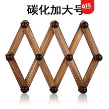 實木衣帽架，收納更輕松