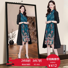 春款長(cháng)袖連衣裙高端